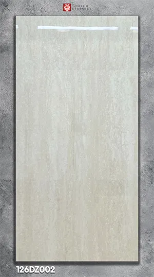 Travertine tile 126DZ002 green-grey UAE