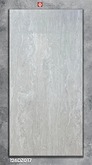 Travertine tile 126DZ017 warm grey UAE
