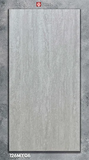 Travertine tile 126MY06 pearl grey UAE