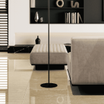 Premium travertine floor tiles by Torch Ceramics in UAE