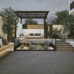 Torch Ceramics vintage style rustic tiles for warm interior spaces