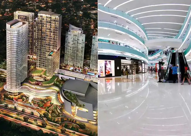 Ciputra World Shopping Mall — Torch Ceramics porcelain tile installation
