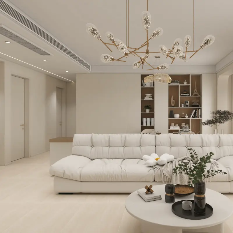 Matte anti-slip porcelain tiles for UAE residential flooring